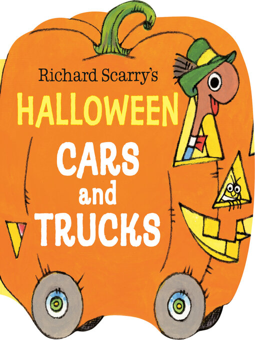 Cover image for Richard Scarry's Halloween Cars and Trucks
